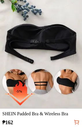 SHEIN Padded Bra & Wireless Bra