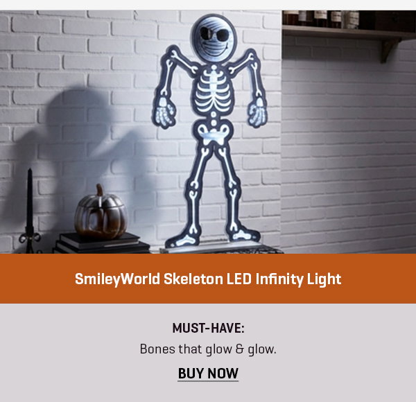 SmileyWorld Skeleton LED Infinity Light