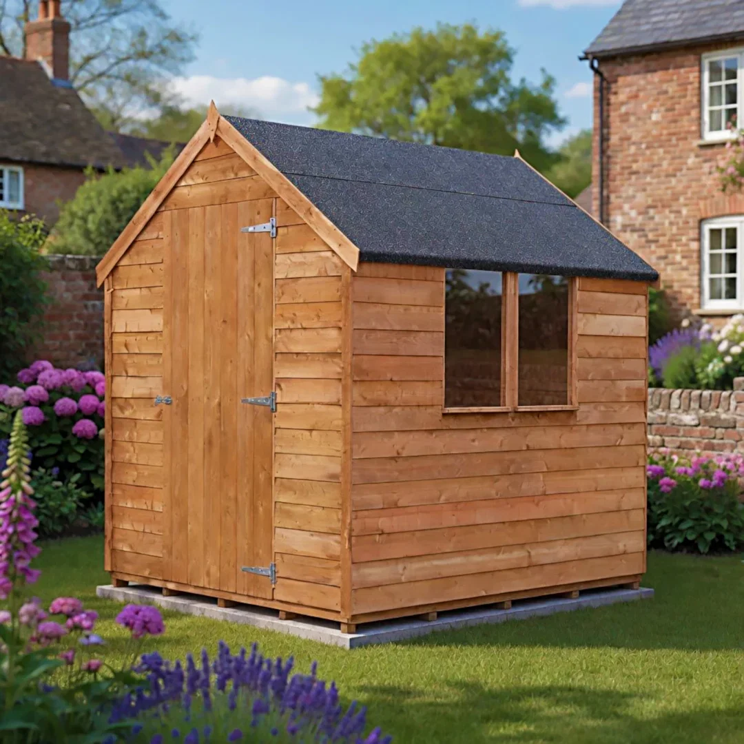 5 ft. W x 7 ft. D Garden Shed