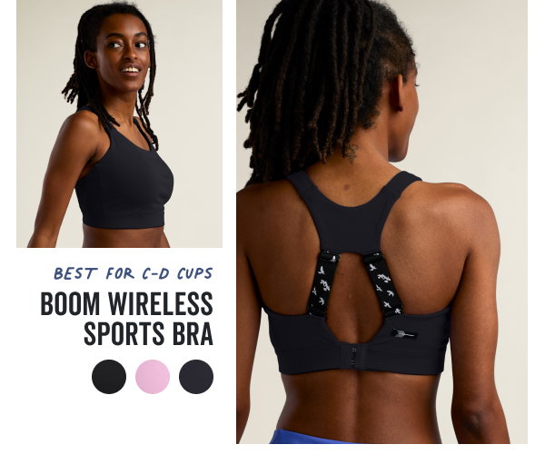 Shop the Boom Wireless Sports Bra