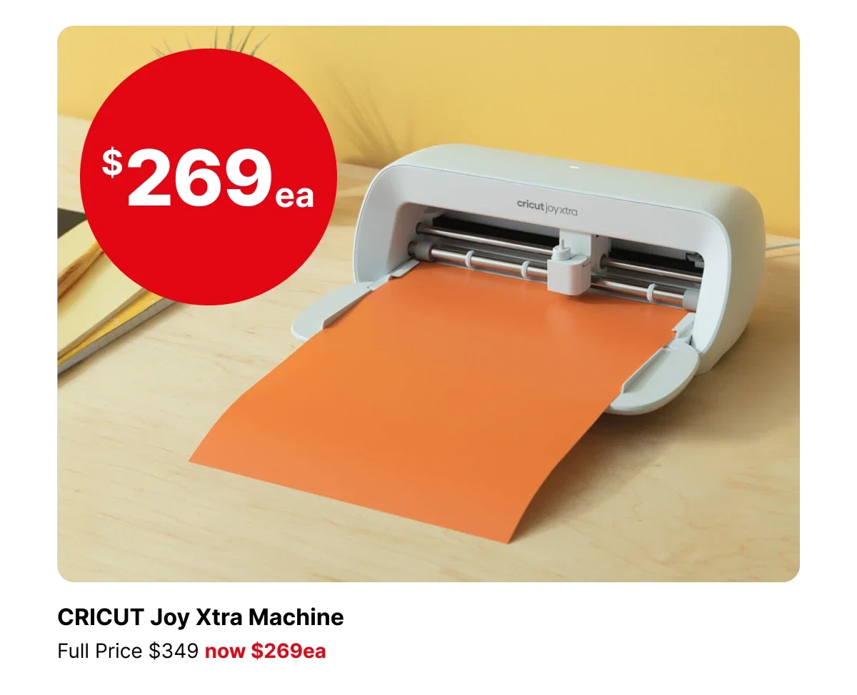Cricut joy xtra machine