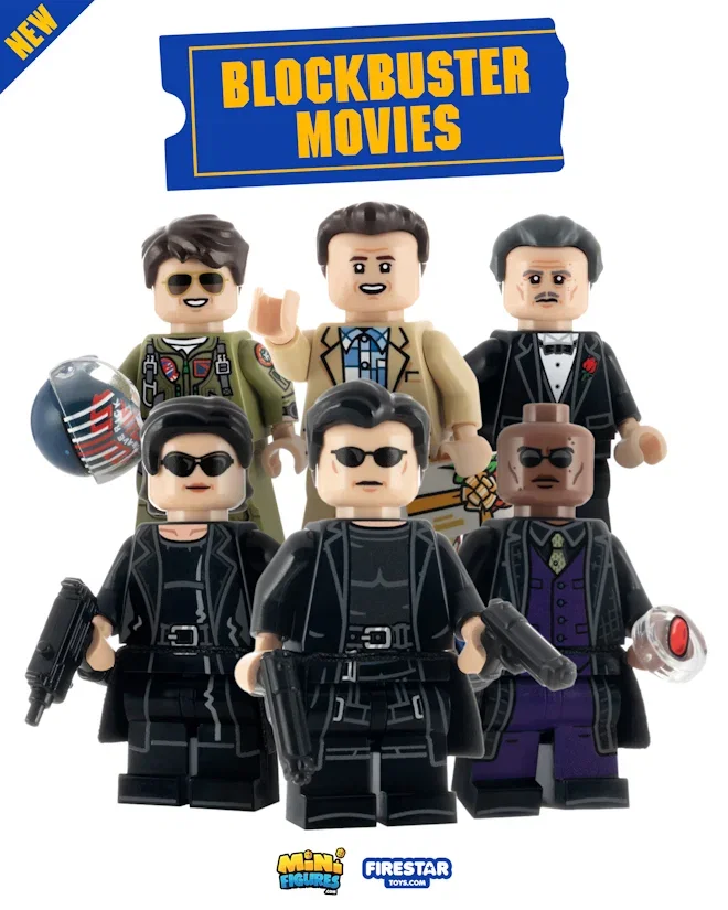 BLOCKBUSTER MINIFIGURES