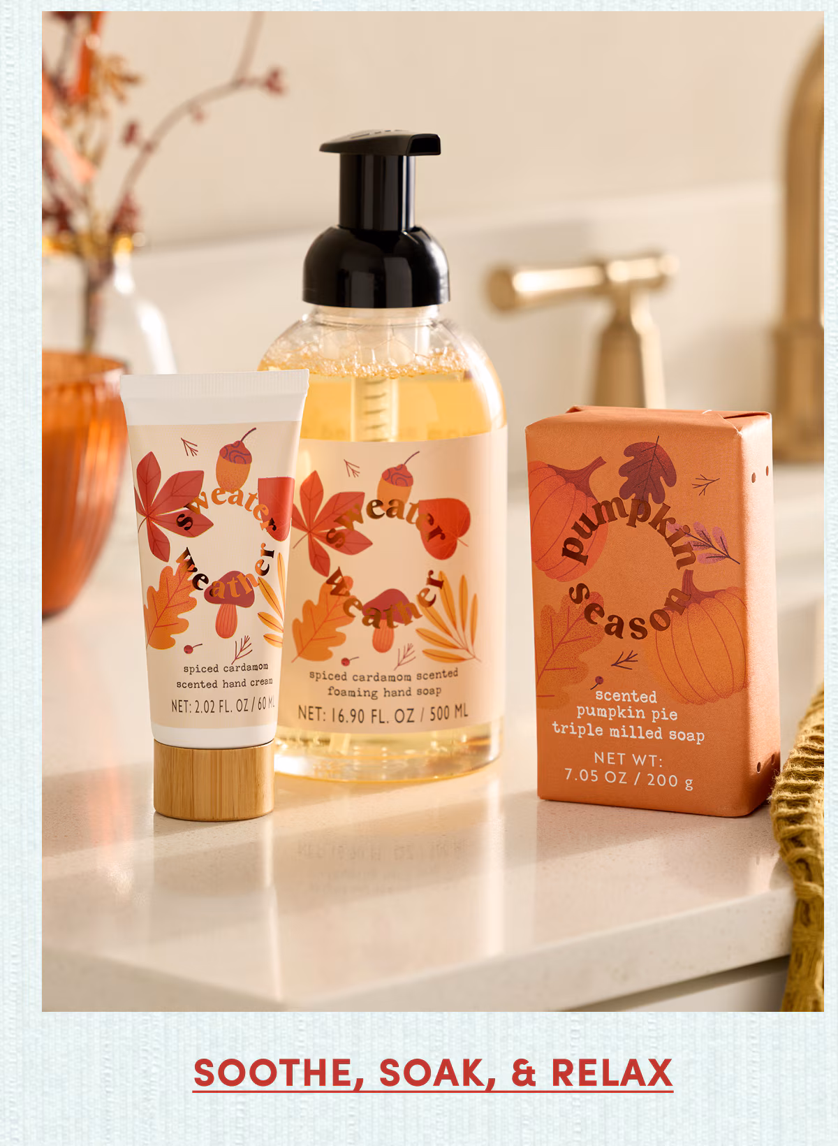 Soothe, Soak, & Relax