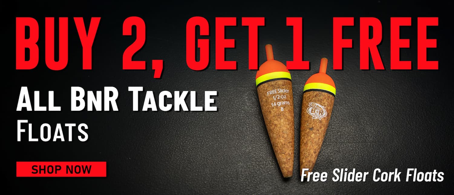 Buy 2, Get 1 Free All BnR Tackle Floats Free Slider Cork Float Shop Now