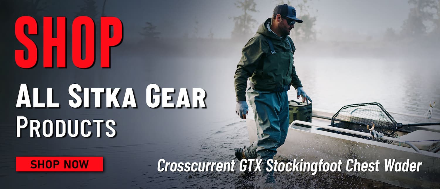 Shop All Sitka Gear Products Crosscurrent GTX Stockingfoot Chest Wader Shop Now
