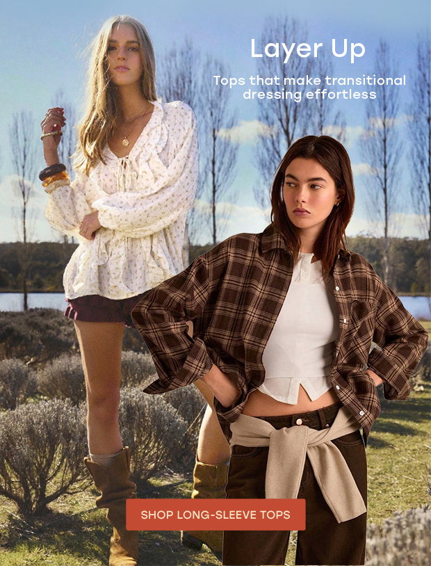 SHOP LONG-SLEEVE TOPS