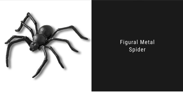 Figural Metal Spider