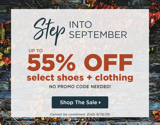 Shop The Sale and Save up to 55%