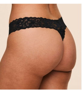 Kourtnie C1 Thong Black