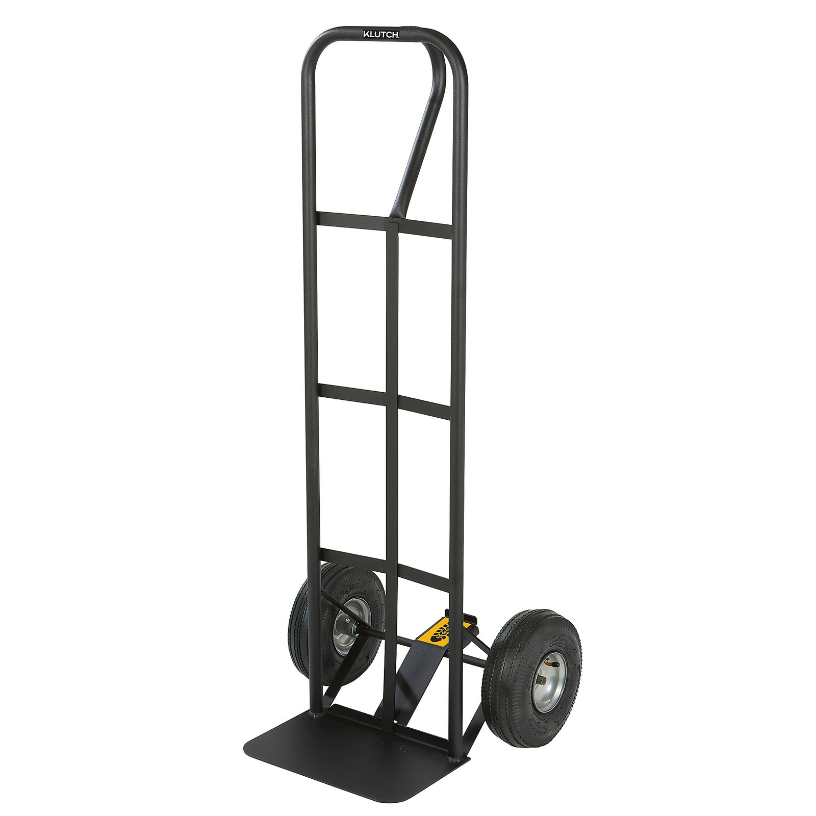 Klutch Tilt Assist Hand Truck, 600-Lb. Capacity, 51in.H x 21-3/8in.W x 19-1/4in.L