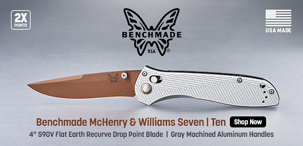 Benchmade 710FE-24 McHenry & Williams Seven | Ten Folding Knife