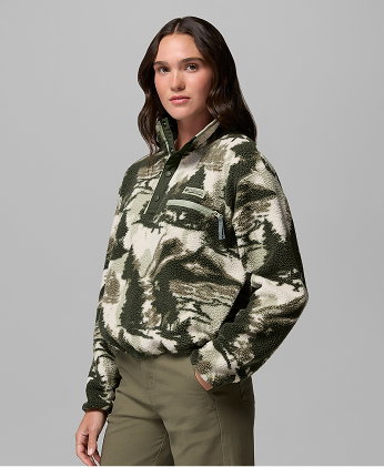 Helvetia II Cropped Half Snap Fleece