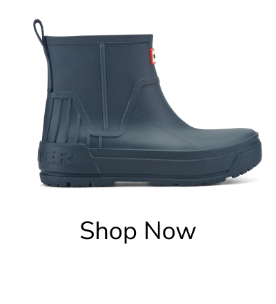 Wales Waterproof Rain Boots in Dark Blue