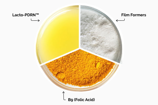 Shop our Lacto-PDRN* 4% + B9 Eye Cream.