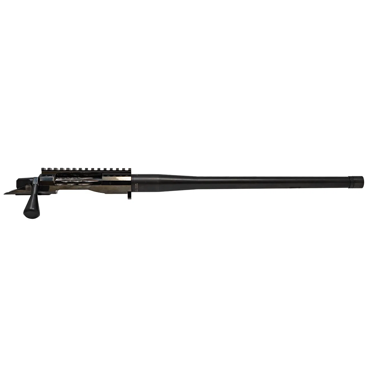 FAXON FX7 POLISHED DLC BARRELED ACTION - 16" 8.6 BLACKOUT MEDIUM SPORTER PROFILE