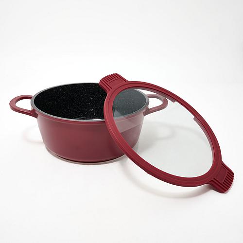 Curtis Stone 9.5" Die Cast Aluminum Pot and Lid