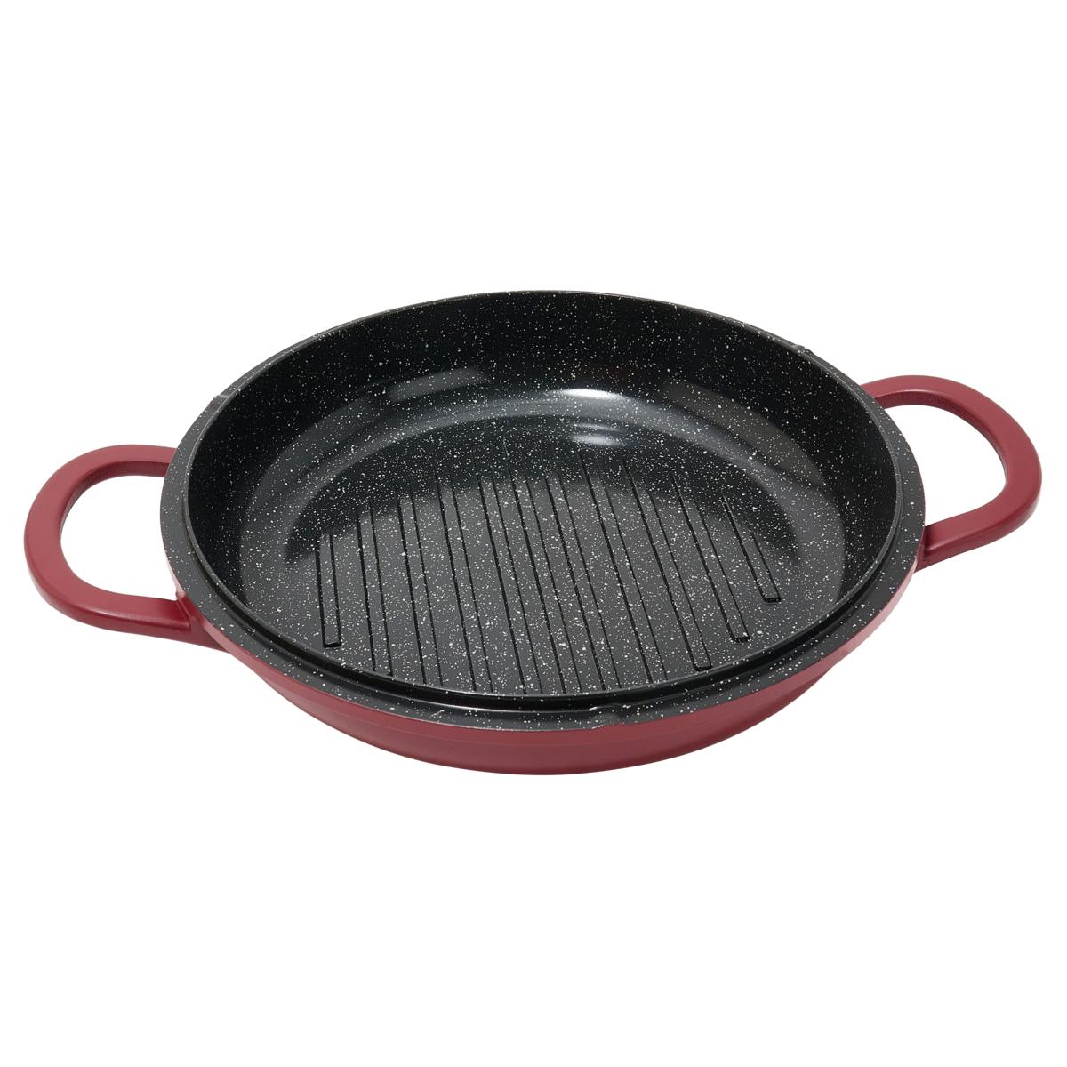 Curtis Stone 9.5" Die Cast Aluminum Grill Pan