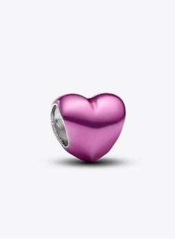 Pink Heart Mini Charm