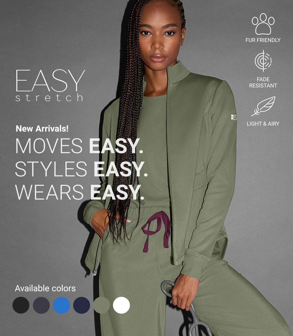 Shop All Easy Stretch >