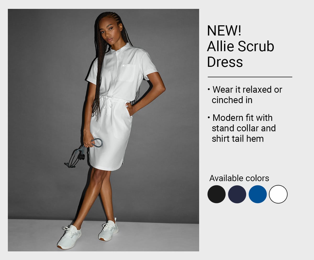 Shop Allie Scrub Dress >