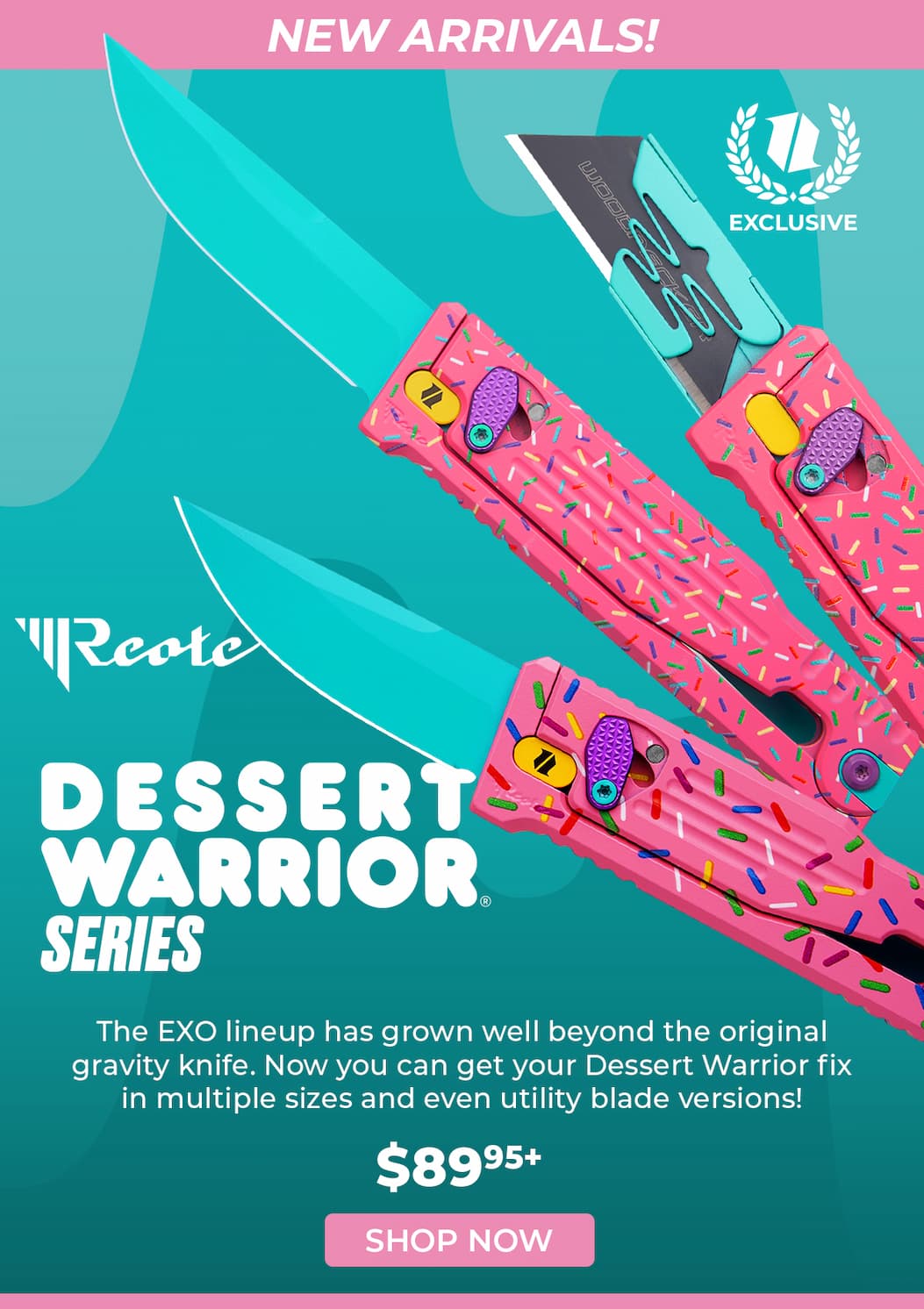 Reate Dessert Warrior Series