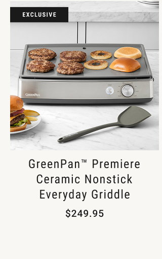 GreenPan™ Premiere Ceramic Nonstick Everyday Griddle $249.95