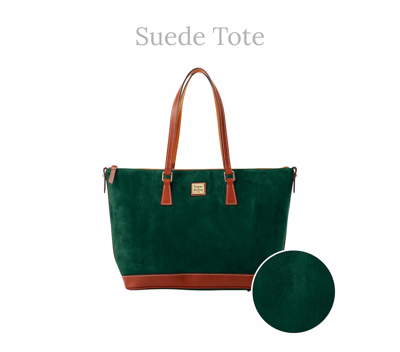 Suede Tote