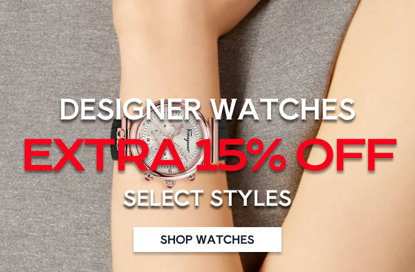 Extra 15% Off Select Watches