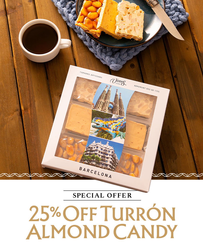 Special Offer - 25% Off Turrón Almond Candy 