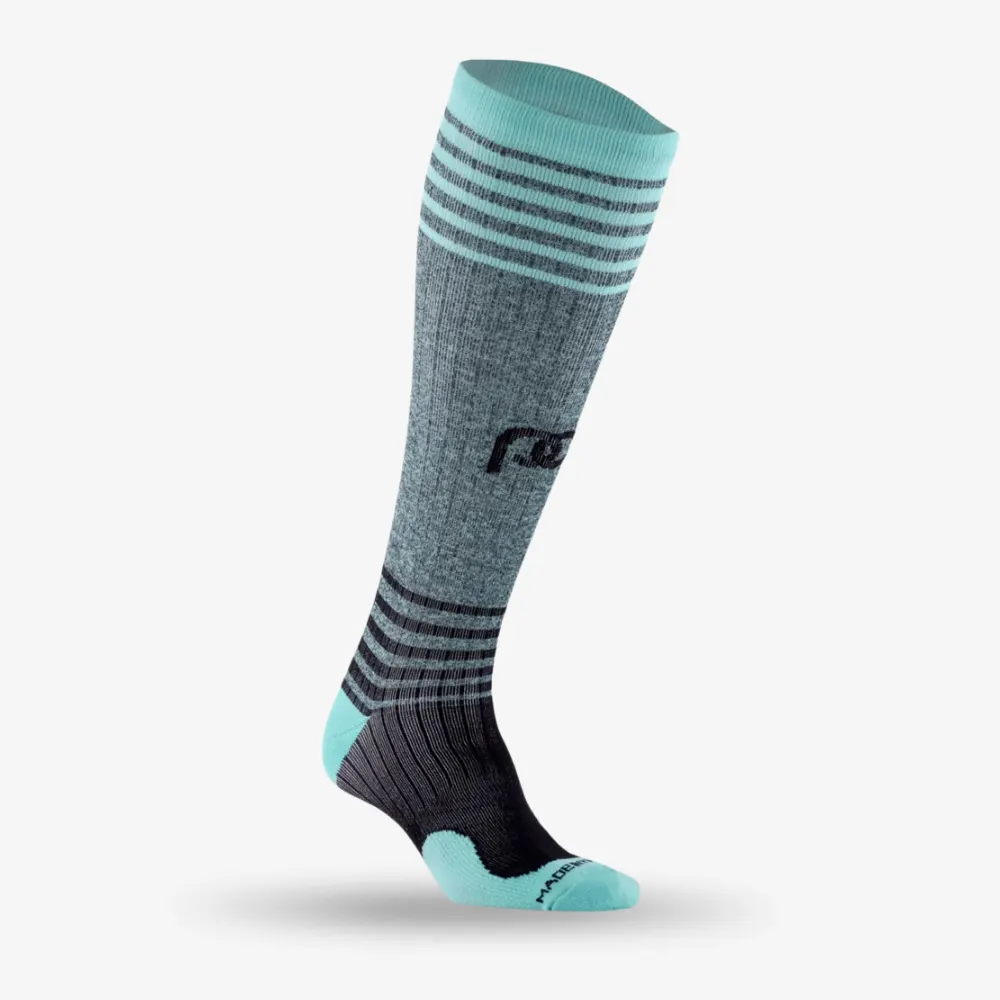 Marathon, Mint Stripes (SOCK OF THE MONTH)