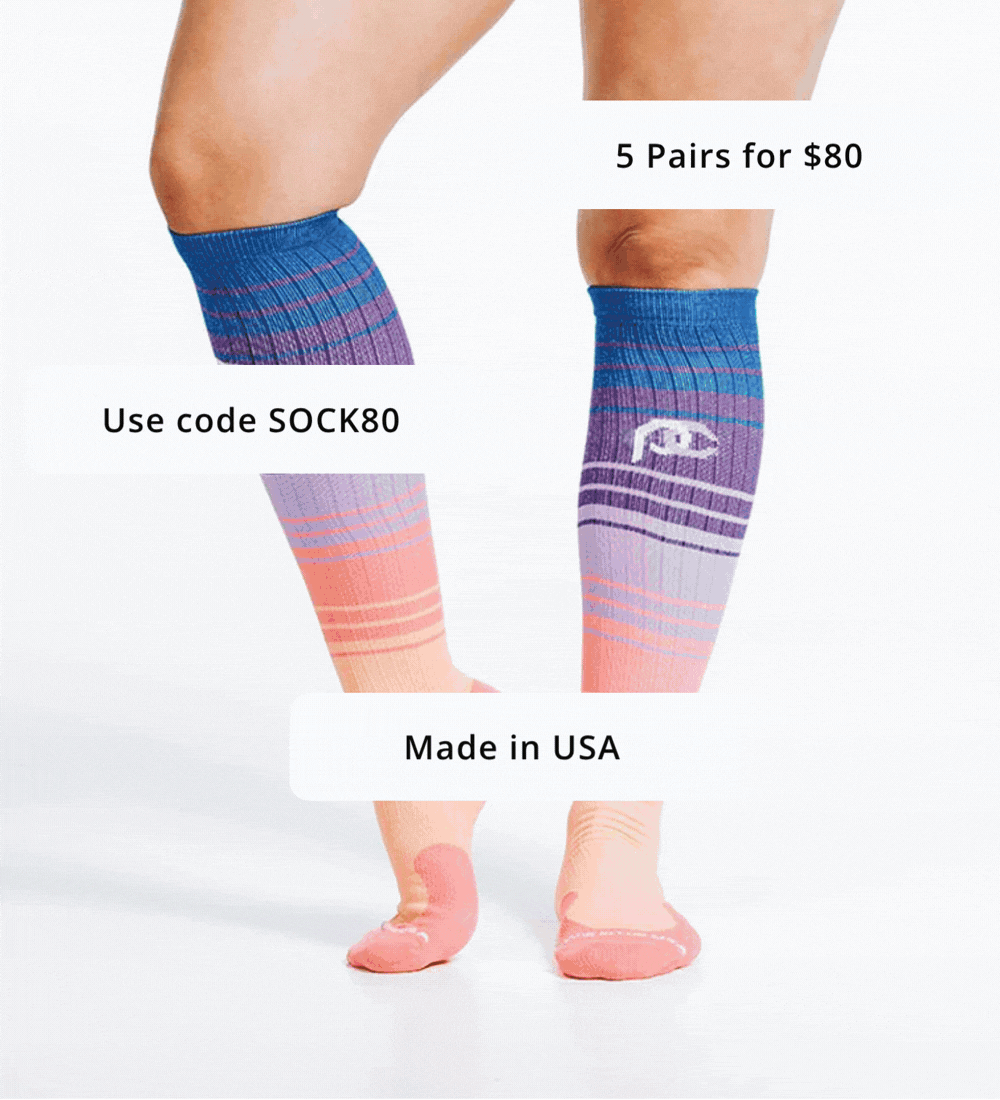 Made in USA 5 Pairs for $80 Use code SOCK80