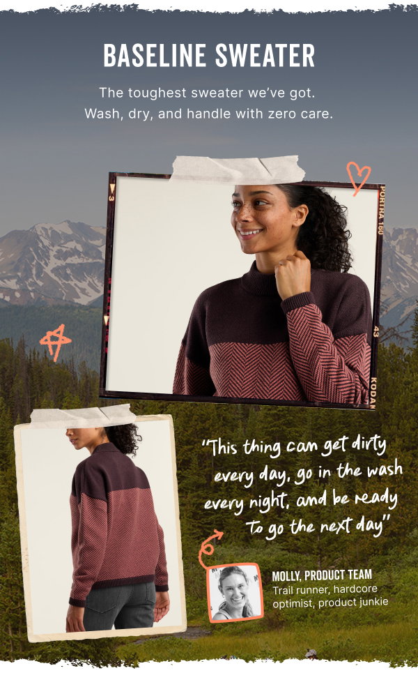 Shop the Baseline Sweater