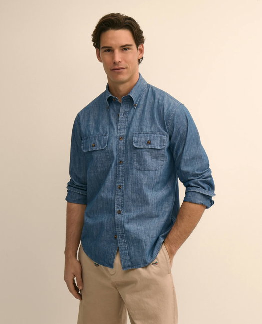 Image of Friday Chambray Work Shirt