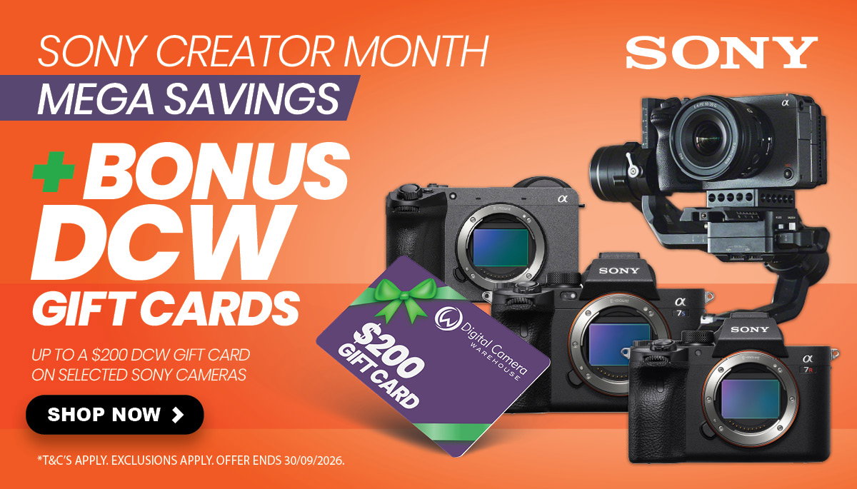 Sony Creator Month Sale