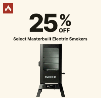 25% Off Select Masterbuilt Electric Smokers