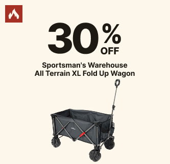 30% Off Sportsman's Warehouse All Terrain XL Fold Up Wagon