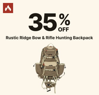 35% Off Rustic Ridge Bow & Rifle Hunting Backpacks