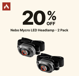 20% Off Nebo Mycro LED Headlamp - 2 Pack