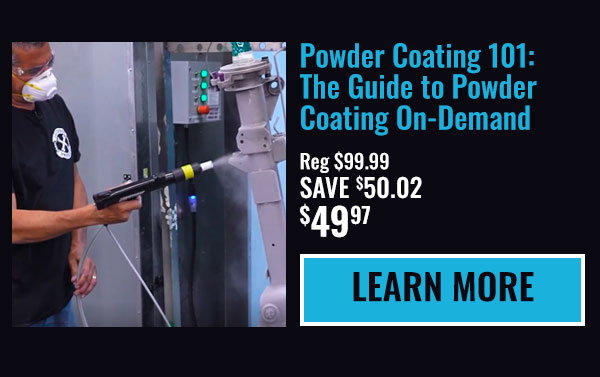 Eastwood University Powder Coating 101 - The Guide to Powder Coating On-Demand Class