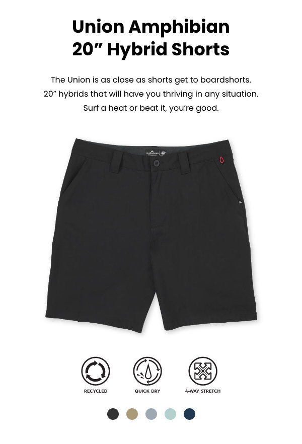 Union Amphibian 20" Hybrid Short