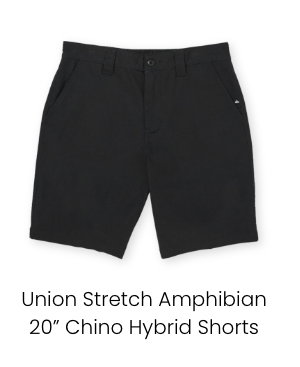 Union Stretch Amphibian 20" Chino Hybrid Shorts