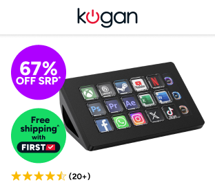 Kogan Stream Deck with 15 Programmable Keys Product Image