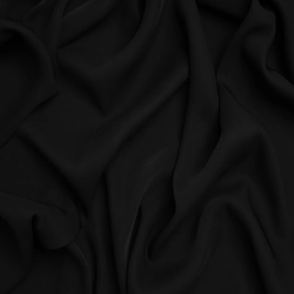 Image of Fluid Recycled Polyester Woven by Max Alexander - Black