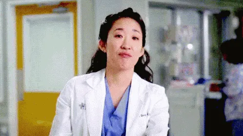 Dr. Cristina Yang from Grey's Anatomy.