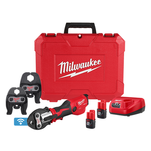 M12™ FORCE LOGIC™ Press Tool Kit w/ ONE‑KEY™ with 1/2