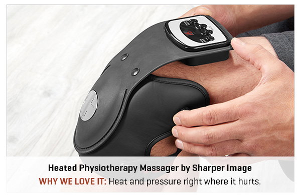 Heated Physiotherapy Massager by Sharper Image