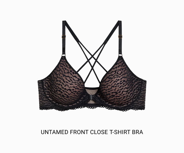 Untamed Front Close T-Shirt Bra