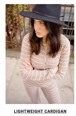 LIGHTWEIGHT CARDIGAN