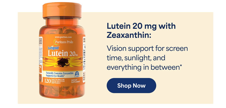 Lutein 20 mg with Zeaxanthin
