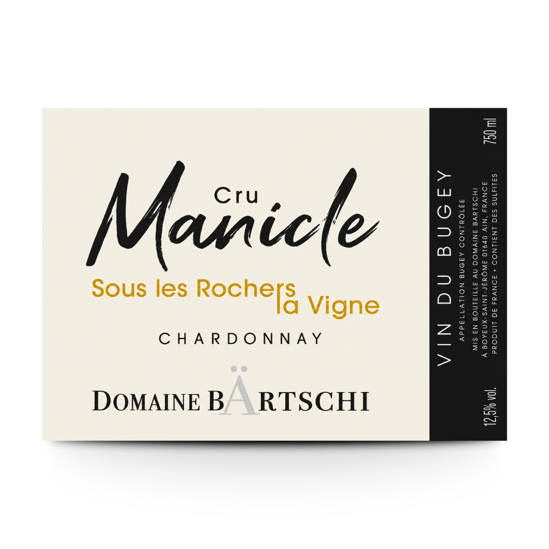 Image of Chardonnay "Sous Les Rochers La Vigne" Bugey cru Manicle 2024
